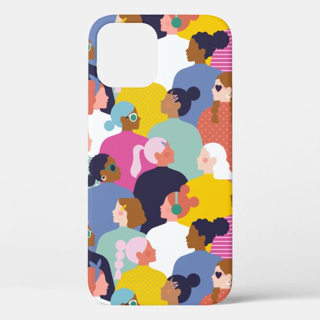 Diversity von Frauen - Frauen verschiedener Rassen Case-Mate iPhone Hülle (Rückseite)