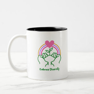 Diversity Zweifarbige Tasse