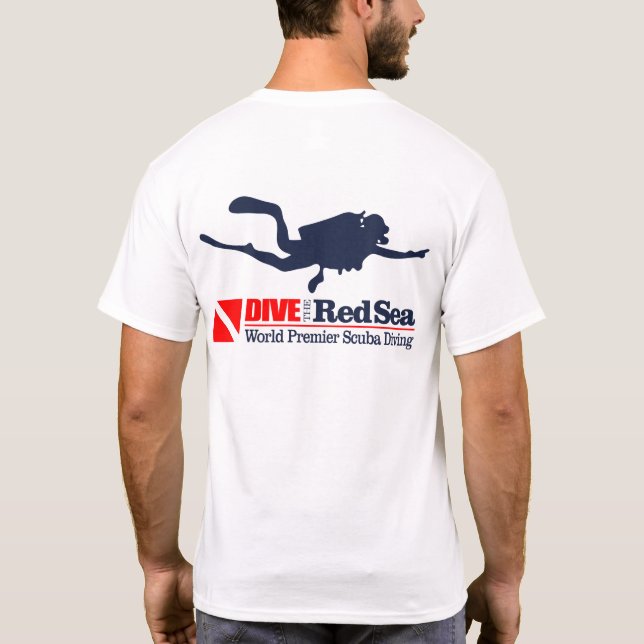 DIVETheRotes Meer T-Shirt (Rückseite)