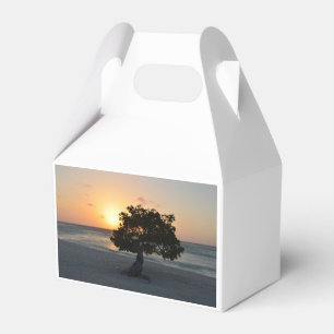 Divi Baum-Sonnenuntergang Geschenkschachtel