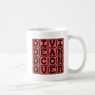 Divide and Conquer, Marauder Slogan Kaffeetasse