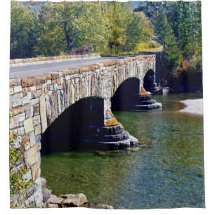 Divide Creek Brücke Duschvorhang