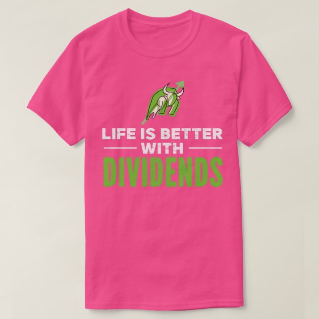 Dividenden 1 T-Shirt (Design vorne)