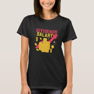 Dividendenzahlungen Börsenhändler T-Shirt