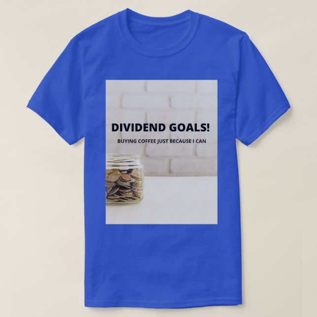 Dividendenziele T-Shirt (Design vorne)