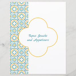 Divider Page pour le Classeur de Carreaux Espagnol