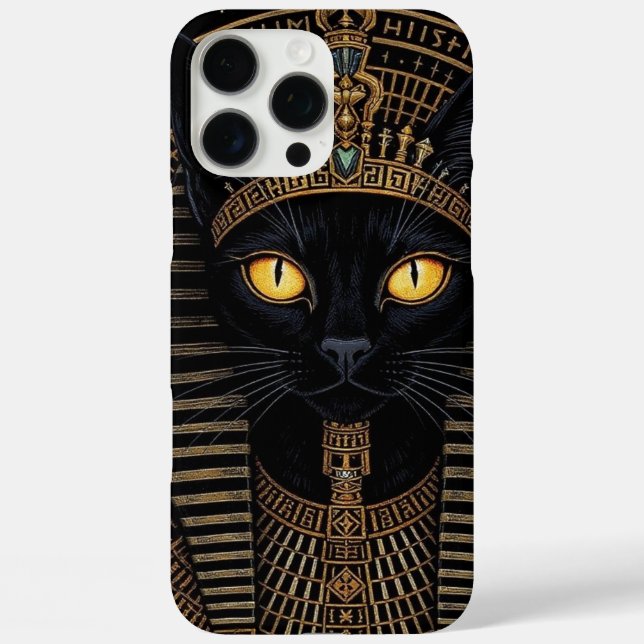 Divine Bastet Majestic iPhone Case Art (Rückseite)