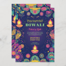 Divine Diwali Harmony Einladung
