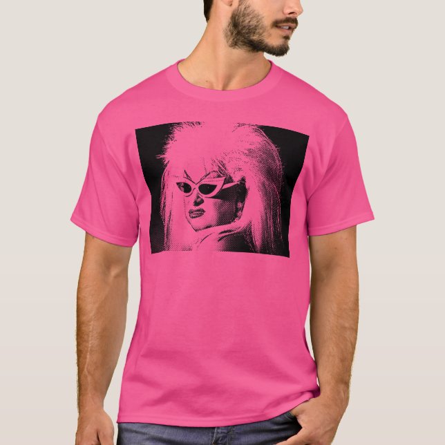 Divine Drag Queen Fanart Design T-Shirt (Vorderseite)
