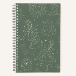 Divine Feminie Manifestation Journal Notizbuch