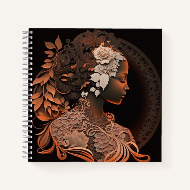 DIVINE FEMININE #1 NOTIZBUCH (Vorderseite)
