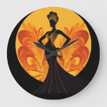 DIVINE FEMININE #4 CLOCK