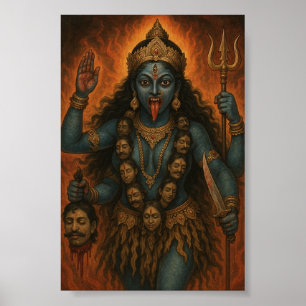 Divine Feminine Kali Goddess Poster