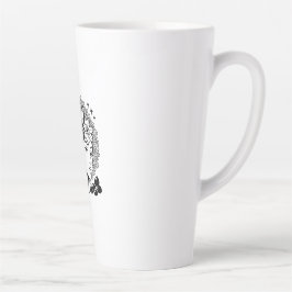 Divine Feminine Mandala Kunst, Dichtung und Musik Milchtasse