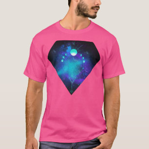 Divine Geometry Moon Phases Spiritualität T-Shirt