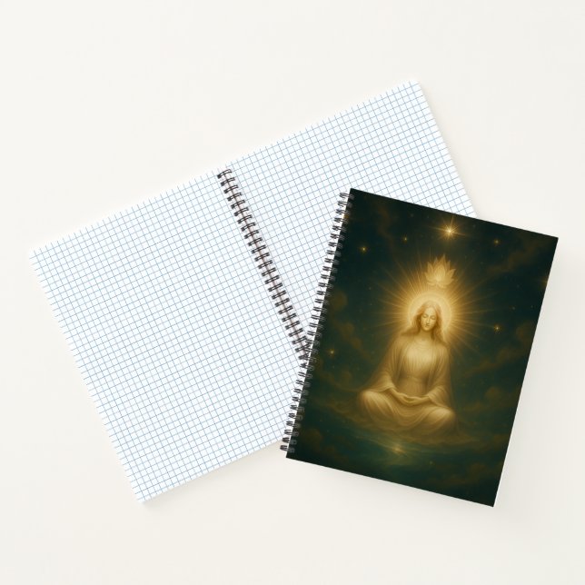 Divine Light Notebook Notizbuch (Innenseite)