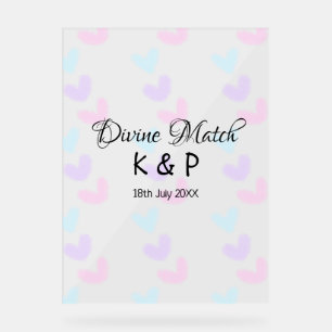 Divine match ajouter nom de couple lettre motif co