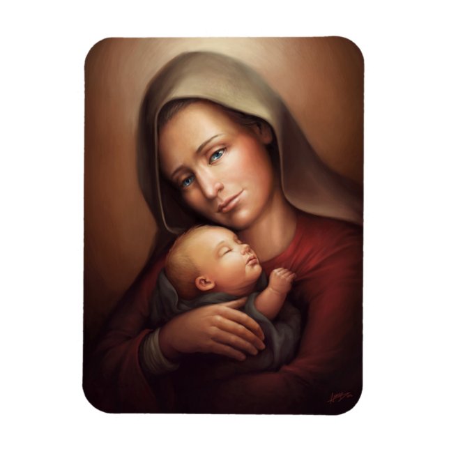 Divine Motherhood Magnet (Vertikal)