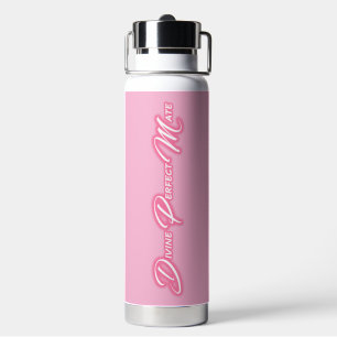 Divine Parfait Mate Insultée Bouteille d'eau de cu