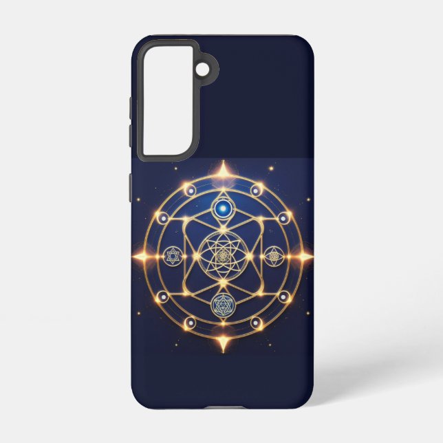 Divine Radiance – 5: Illuminated Universal Energy Samsung Galaxy Hülle (Rückseite)