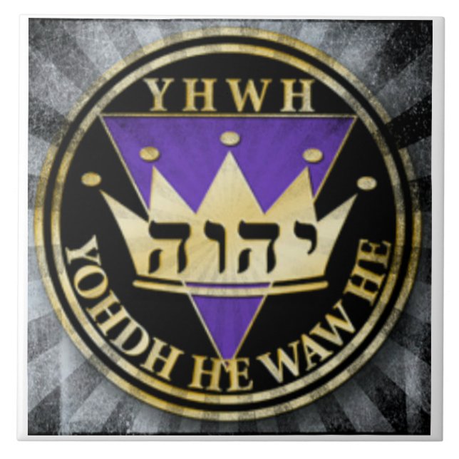 DIVINE SIEGEL goldray tile6 Fliese (Vorderseite)