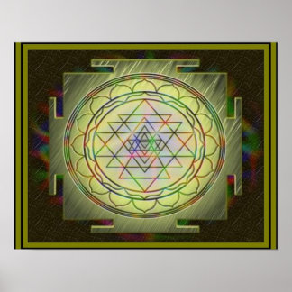 Divine Sri Yantra10 Poster