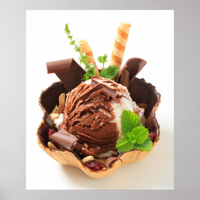 Divinely Decadent Ice Cream Poster (Vorne)