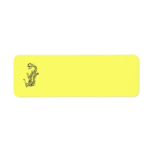 Diving Dragon Label (Vorne)