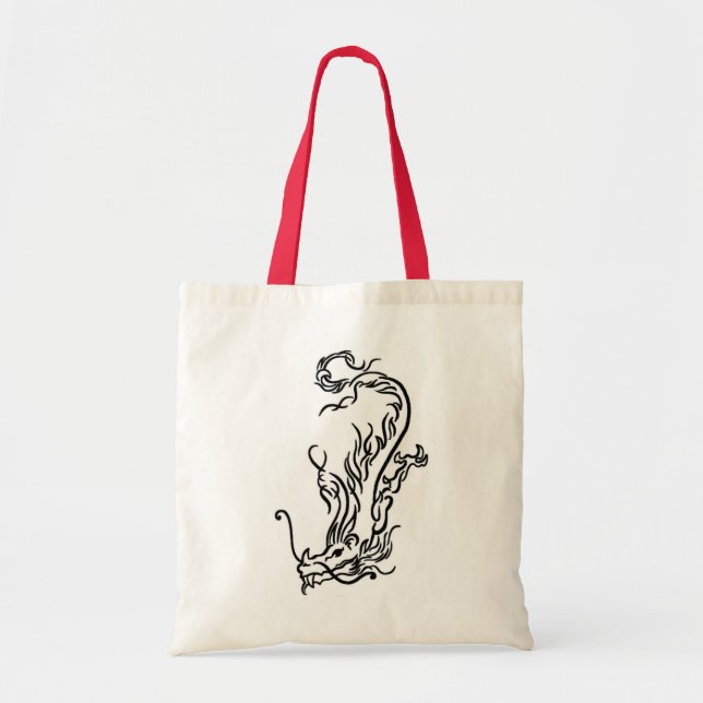 Diving Dragon Tragetasche (Vorne)