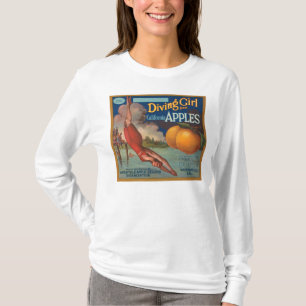 Diving Girl California T-Shirt