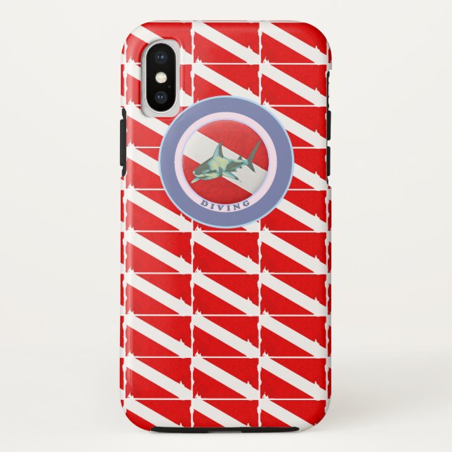 diving patlag Case-Mate iPhone hülle (Rückseite)