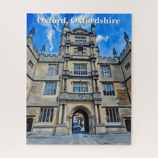 Divinity in Stone - Bodleian Library, Oxford (Vertikal)