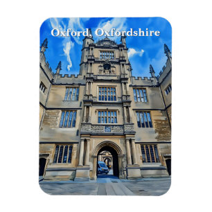 Divinity in Stone - Bodleian Library, Oxford Magnet