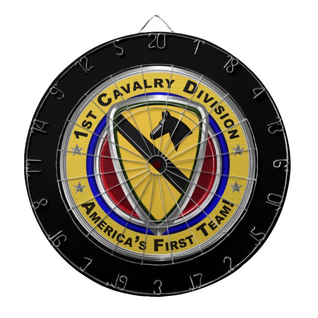 Division Cavalry  Dartscheibe (vorne)