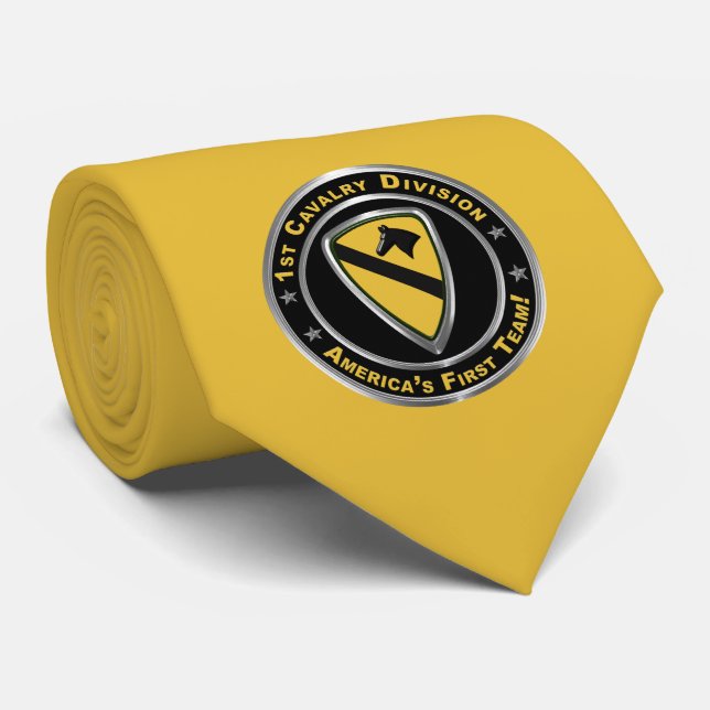 Division Cavalry Krawatte (Gerollt)