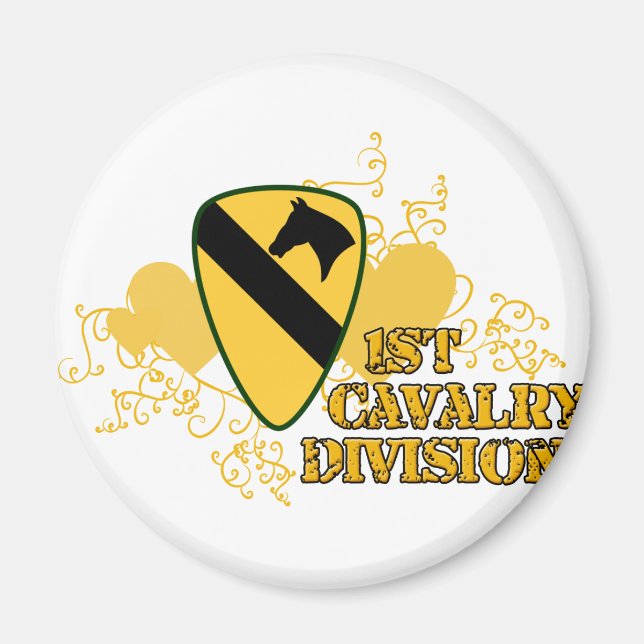 Division Cavalry Magnet (Vorne)