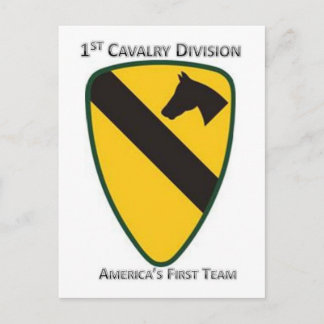 Division Cavalry Postkarte