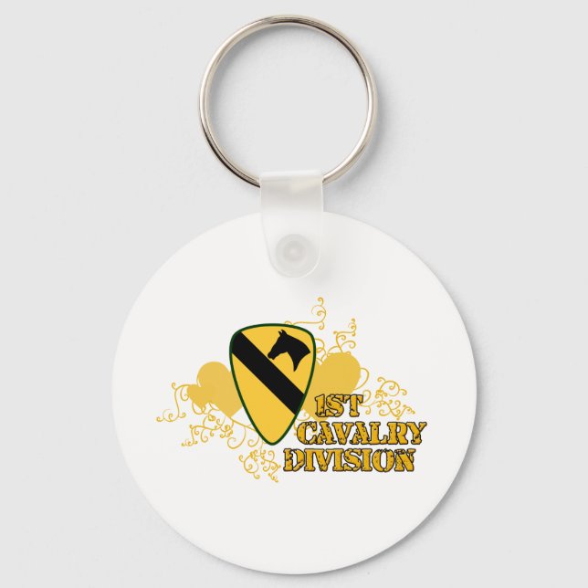 Division Cavalry Schlüsselanhänger (Vorderseite)