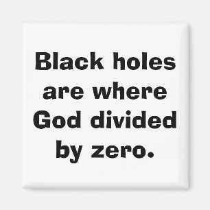 Division durch Zero Math Magnet