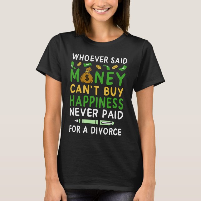 divorce I separation divorce party T-Shirt (Vorderseite)