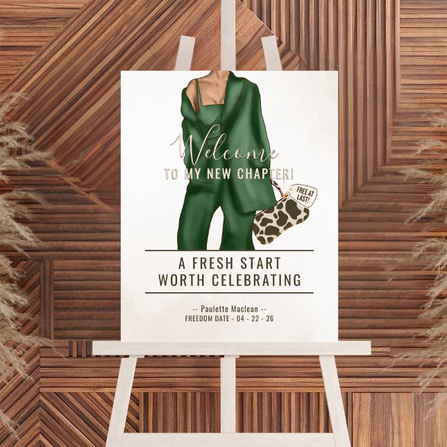 Divorce Party Welcome Sign Poster (Von Creator hochgeladen)