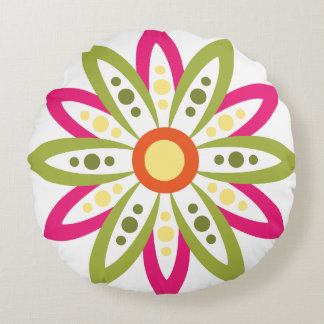 Diwali 2025 Kissen – Rangoli-Blumen-Homedekor