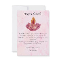 Diwali Carte de remerciements