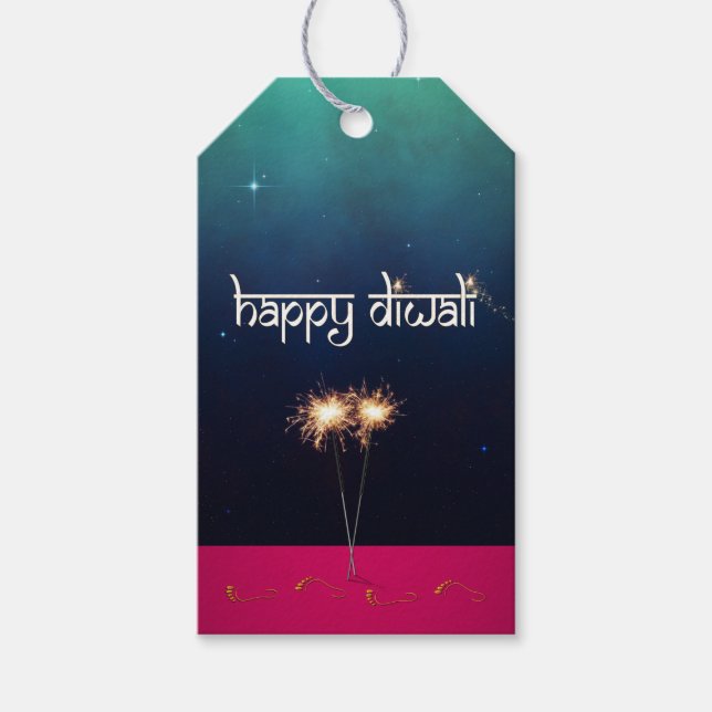 Diwali - étiquette cadeau (Devant)