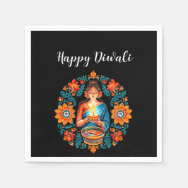 Diwali-Feier Serviette