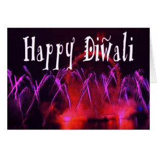 Diwali Feuerwerkskarte
