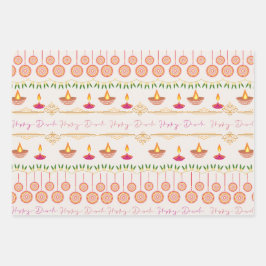 DIWALI GESCHENKPAPIER SET