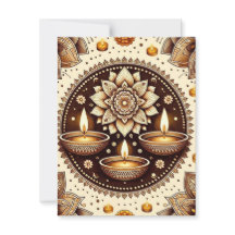 Diwali Gold & Bronze Scrapbook