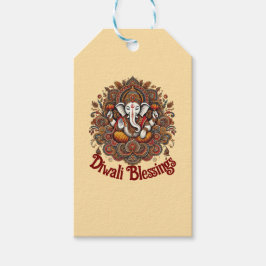 Diwali Greetings Geschenkanhänger