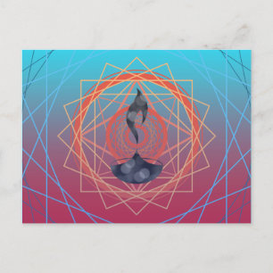 Diwali Grüße Geografie Postkarte